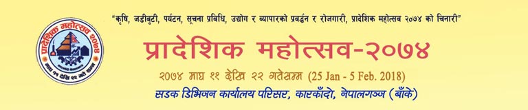 प्रादेशिक महोत्सव २०७४